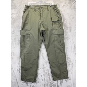 Propper Men Tactical Cargo Pants Olive Green Ripstop Size 38x32 Utility Workwear